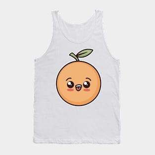 Orange Dodle Vegetable Tank Top